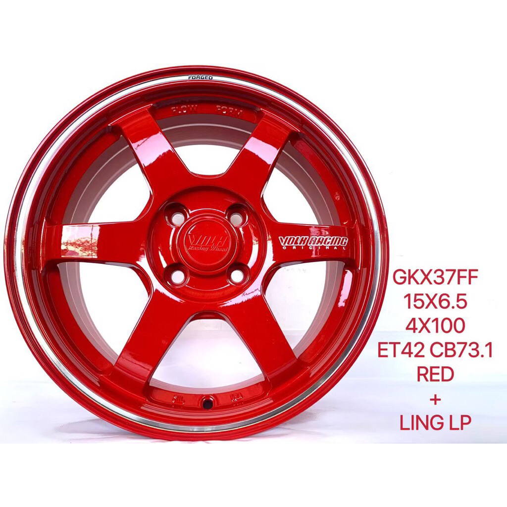 NEW RIM RAYS TE37 SAGA 15 INCHI | Shopee Malaysia
