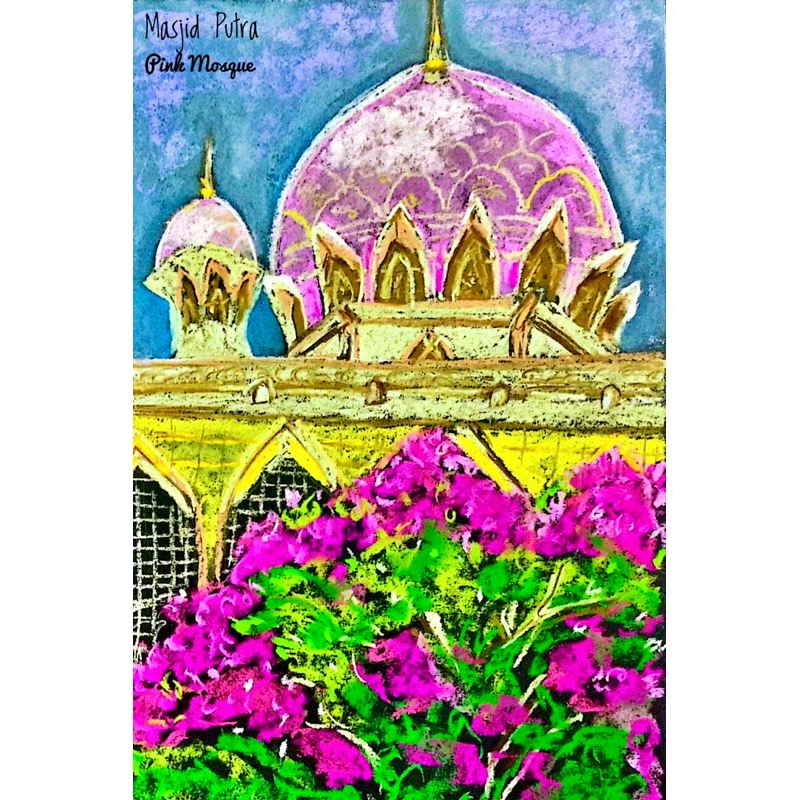 Poskad Masjid Putra Pink Mosque | Shopee Malaysia