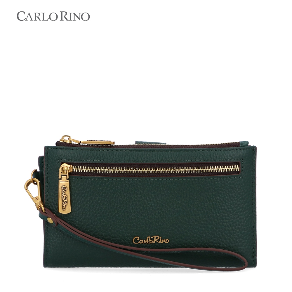 Carlo Rino Miss Pursefect Wristlet Wallet - Dark Green | Shopee Malaysia
