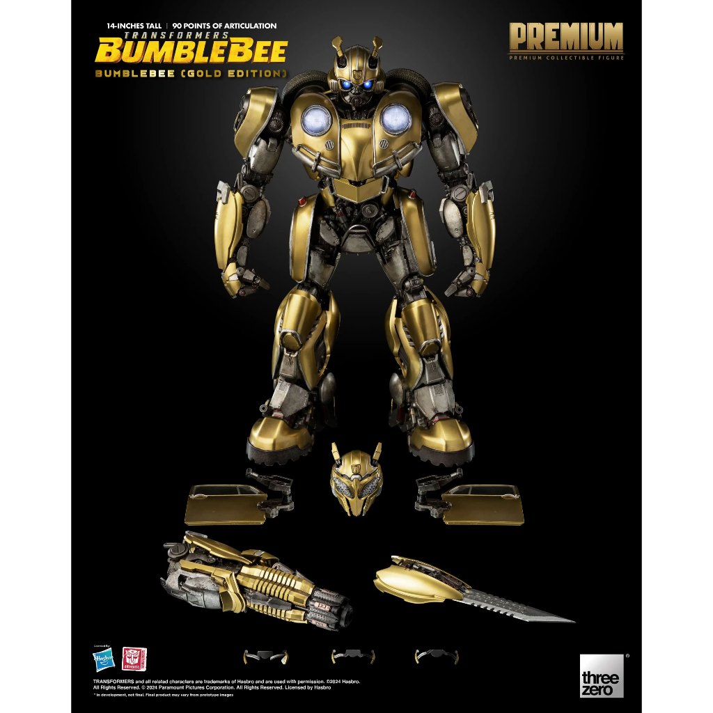 ゴールバンブルビー トランスフォーマー Transformers: The Last Knight DLX Bumblebee