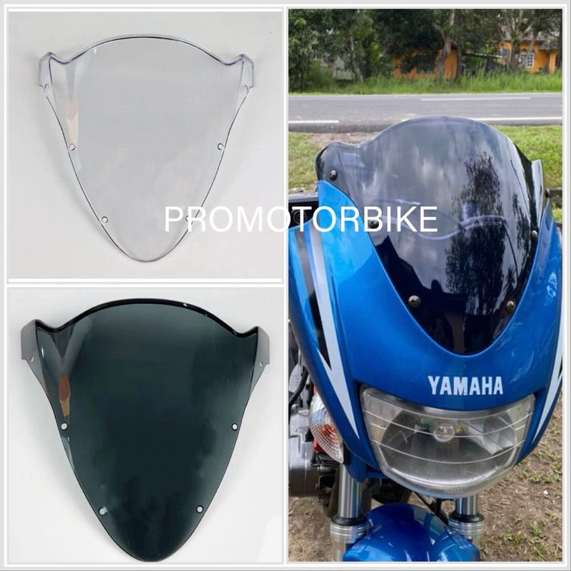 YAMAHA RXZ 135 5PV CATALYSER CATALYZER NEW COWLING LENS VISOR CAP ...