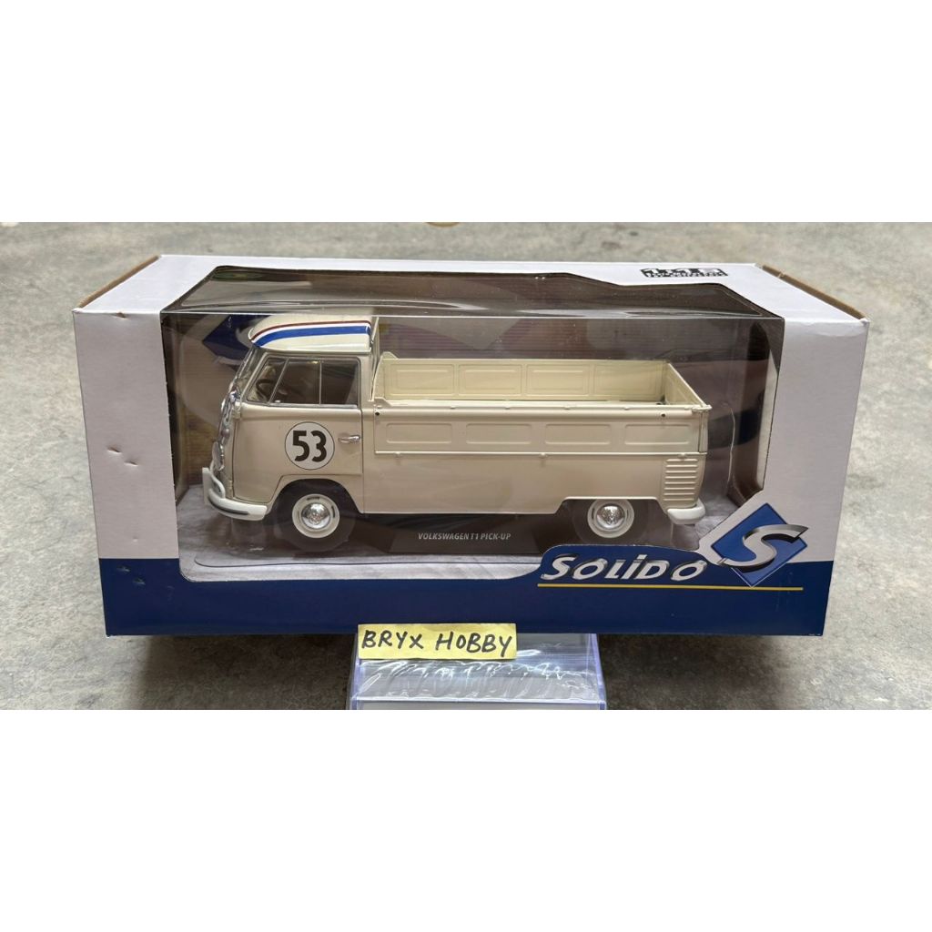 Volkswagen T1 Pick Up Racer 53 1950 - 1/18 - SOLIDO - S1806708 - Collection