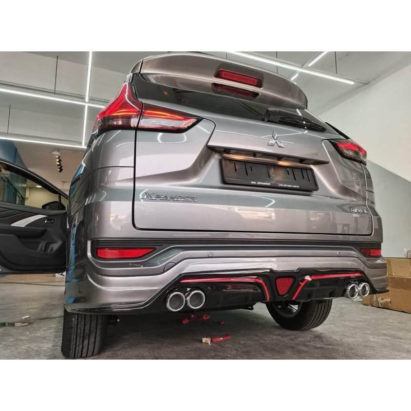 Mitsubishi Xpander Titan bodykit body kit front side rear skirt lip led ...