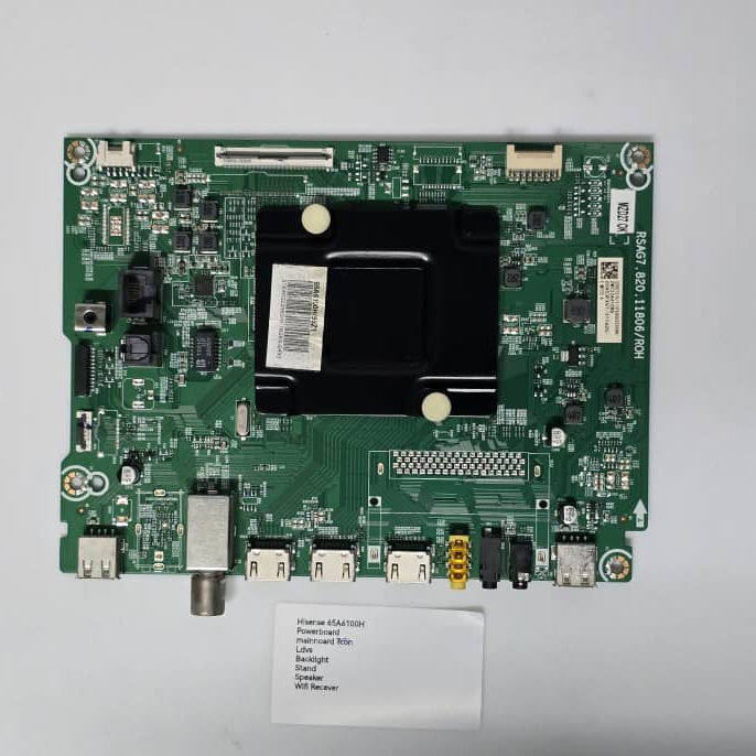 TV HISENSE 65A6100H #POWERBOARD #MAINBOARD #TCON #LDVS #IR BOARD