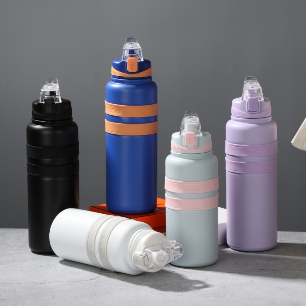Sport Water Bottle - SUS304 Stainless Steel Bottle Thermos Vacuum Flask ...