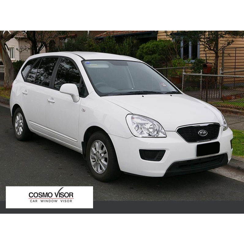 Kia Carens / Rondo 2006-2013 Door Visor / Window Vent Visor Deflectors ...