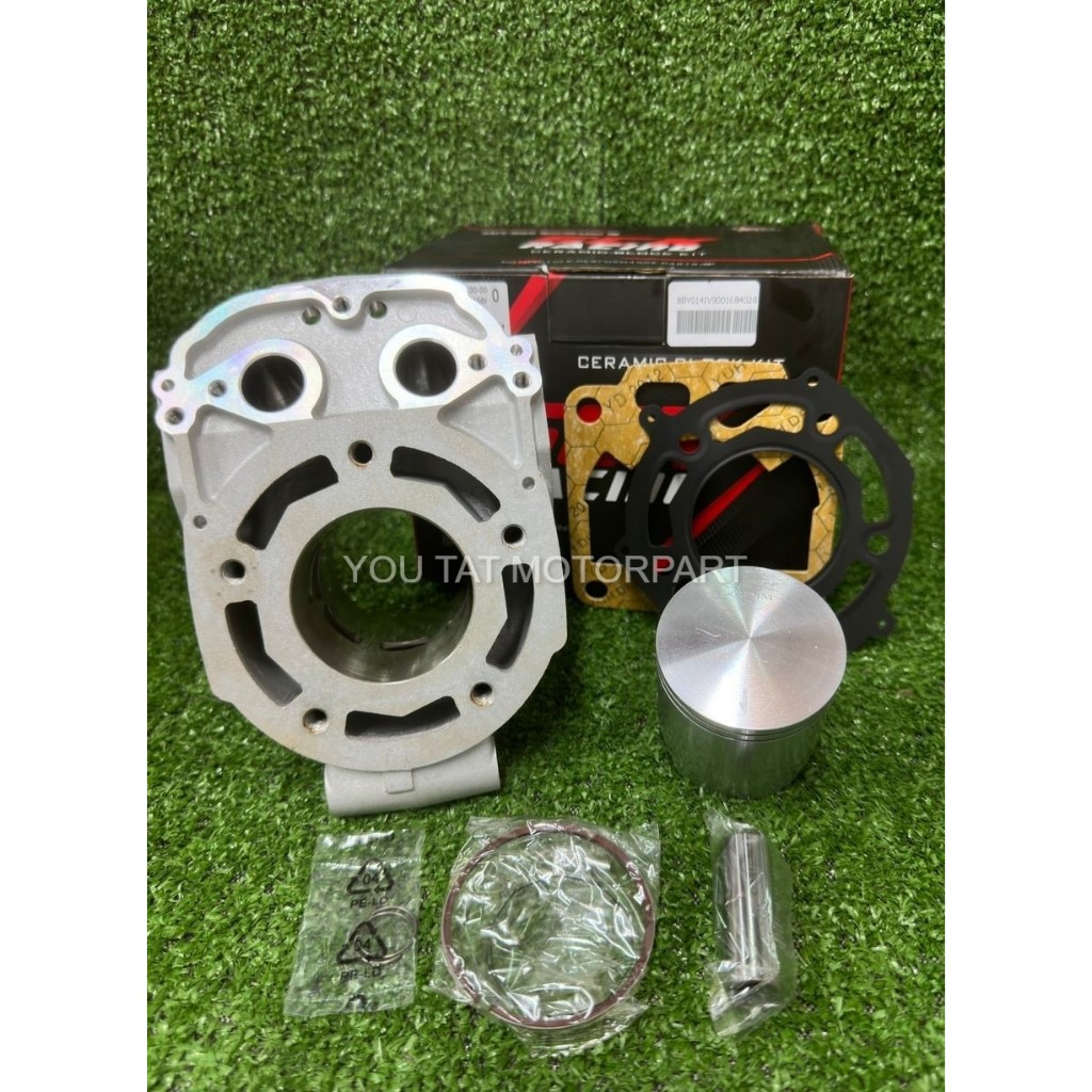 SCK RACING KR150 ZX150 ZXR150 RR RACING CERAMIC CYLINDER BLOCK KIT 59MM ...