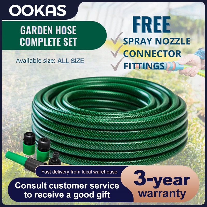 OOKAS Water Hose Heavy Duty PVC Garden hose sets garden outdoor home ...