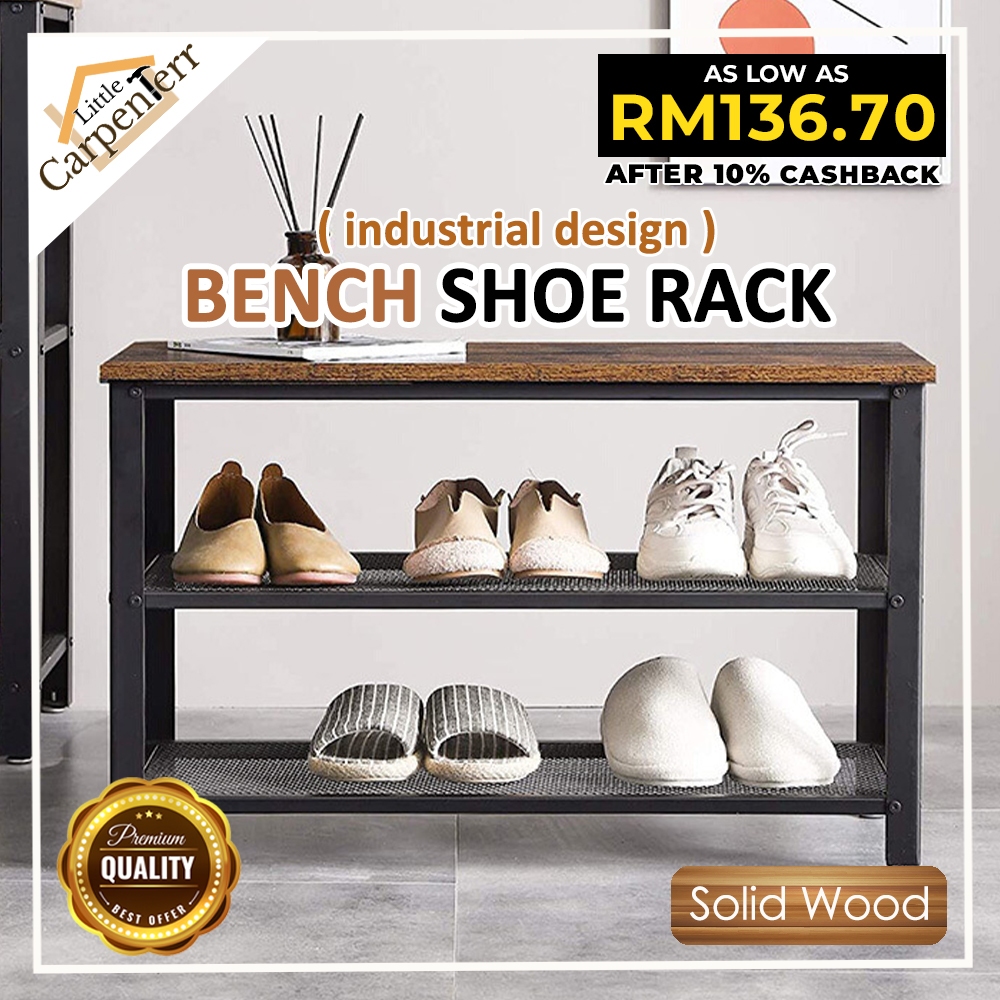 Little Carpenterr Shoe Bench Shoe Rack Shoe Changing Stool Shoe Cabinet ...