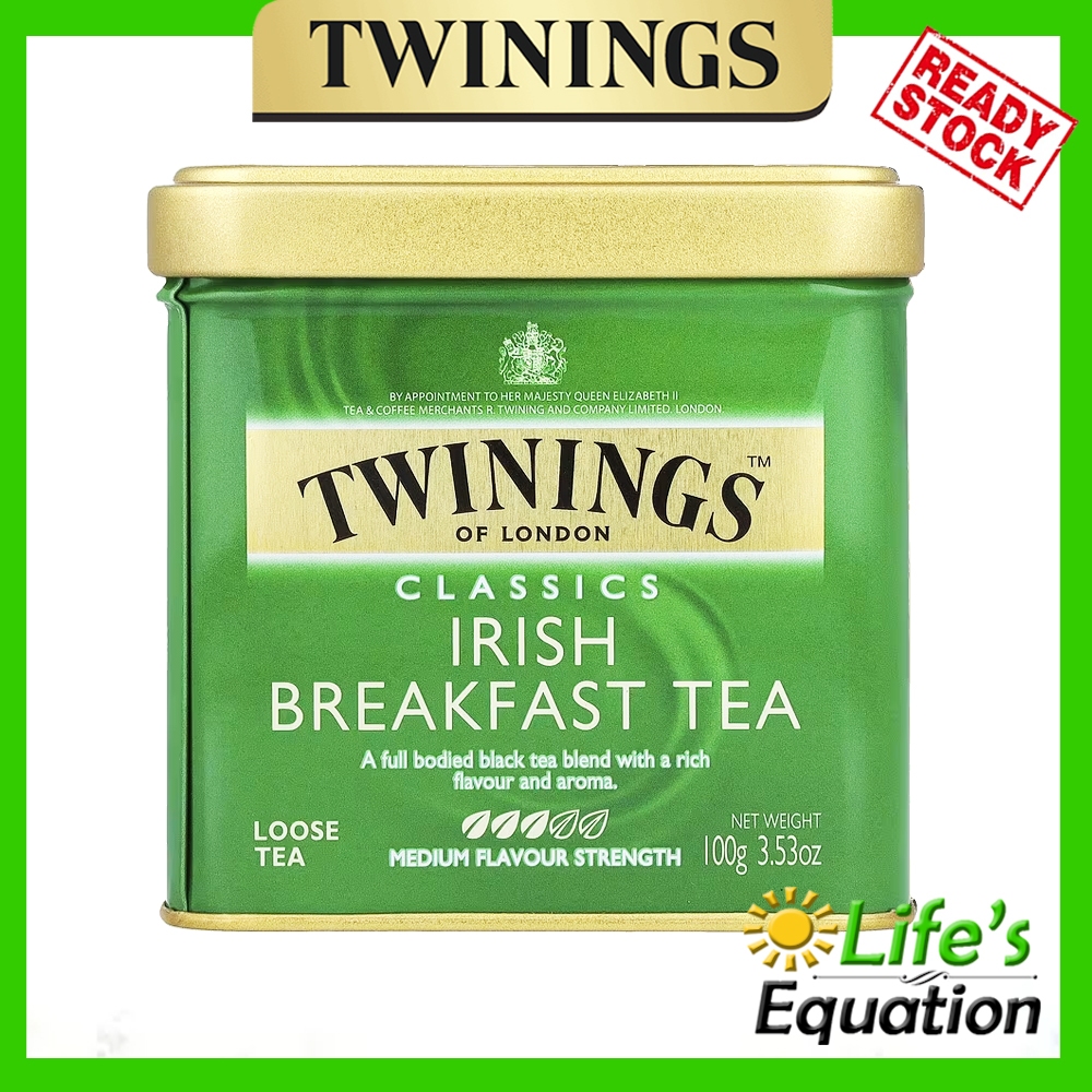 Twinings English Breakfast Loose Leaf Tea Tin - 100g (3.5oz) - Fresh Stock From UK