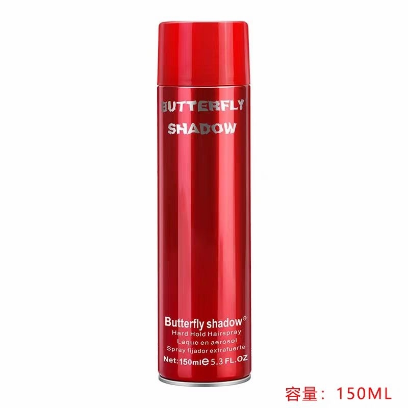 Butterfly Shadow Hard Hold Hair Spray 320ml/150ml (Red Packing ...