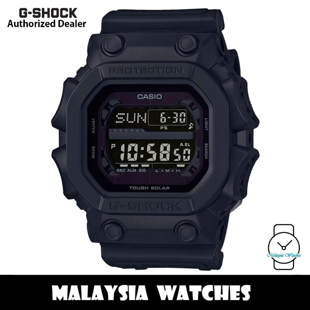 OFFICIAL MALAYSIA WARRANTY Casio G SHOCK KING GX 56BB 1 Tough Solar Black Men s Resin Standard Digital Watch Black Shopee Malaysia