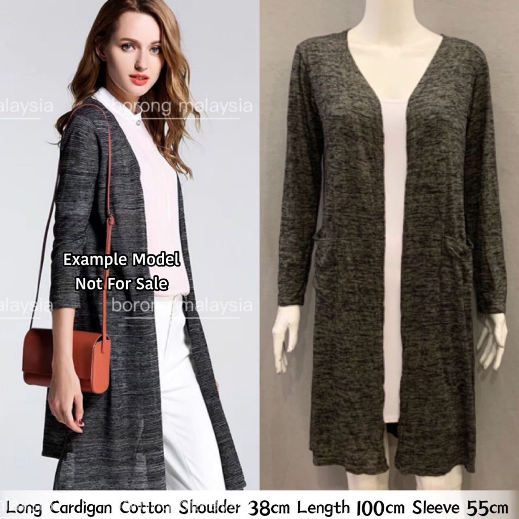 Long cardigan shopee store