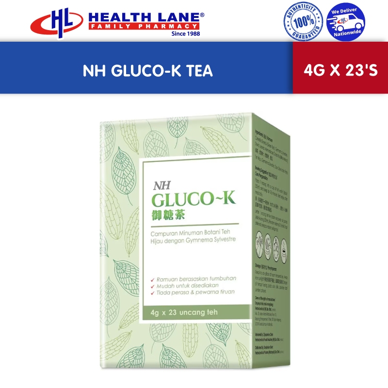 NH Gluco-K Tea (4g x 23's) | Shopee Malaysia