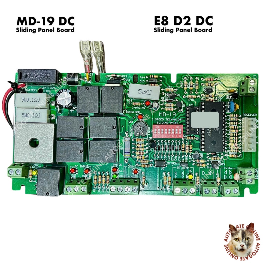 MD-19 DC 3 speed panel SLIDER Dc max 3 SlD dc777 Auto Gate DC 3 Speed ...