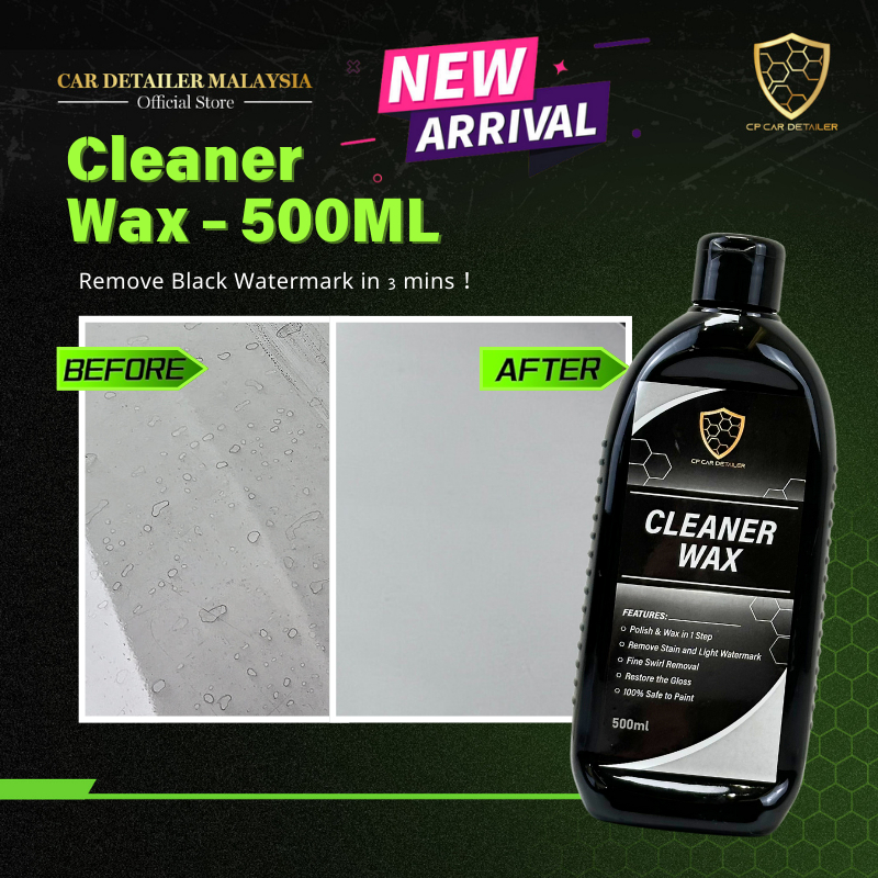 【CAR Detailer】Cleaner Wax Remove Stain Watermarks 500ml 100 SAFE to