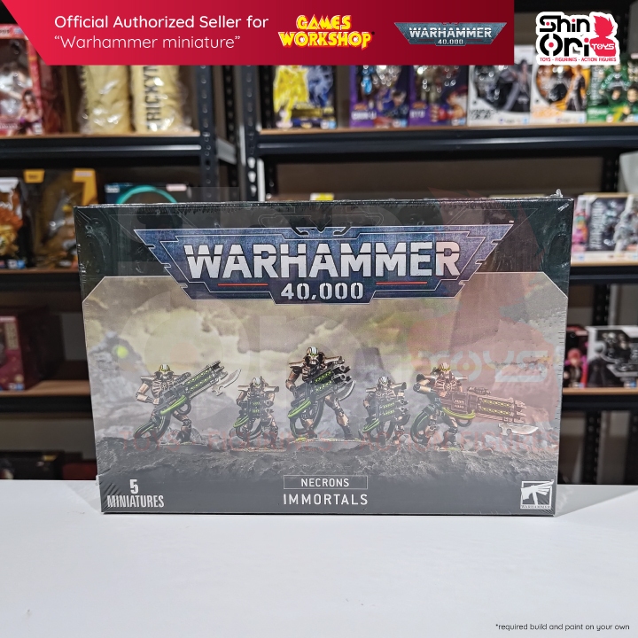 [READY STOCK] Games Workshop Warhammer 40k Necrons - Immortals | Shopee ...