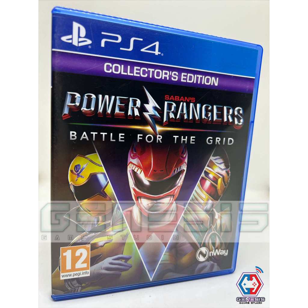 [USED R2/ENG] PS4 Power Rangers Battle for the Grid - Physical GameDisc ...
