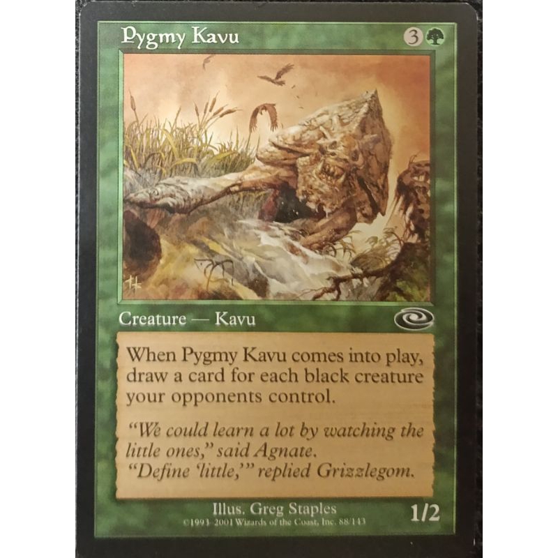 Magic The Gathering : Pygmy Kavu Common Planeshift card. | Shopee Malaysia