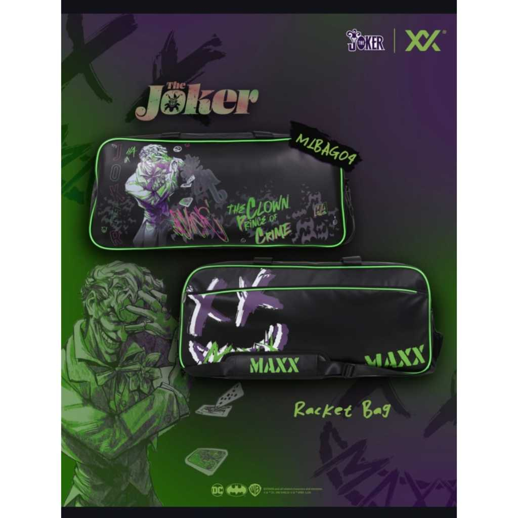 Maxx MLBAG04 The Joker Series Badminton Racket Bag | Shopee Malaysia