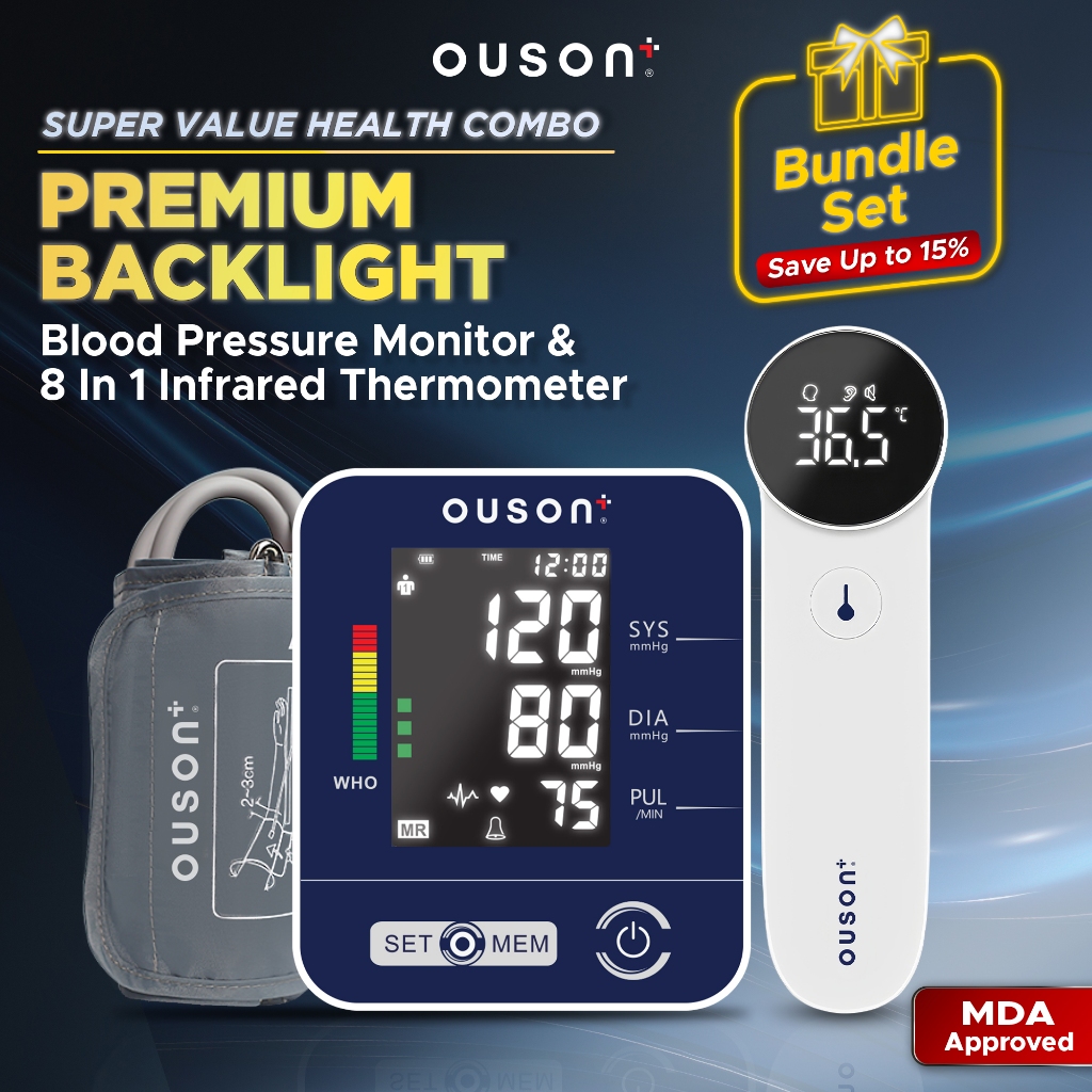 OUSON Blood Pressure Monitor Thermometer Baby Bp Blood Pressure ...