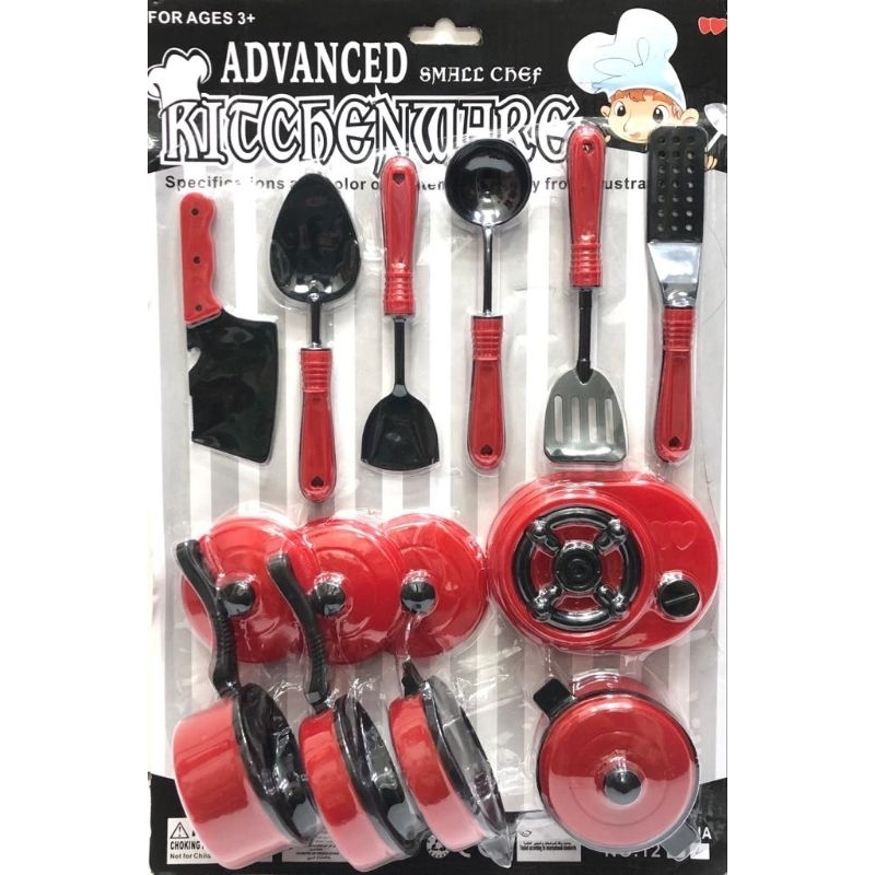 Ready Stock Kitchen Set Toy For Kids Chef Pretend Play 1222 | Shopee ...