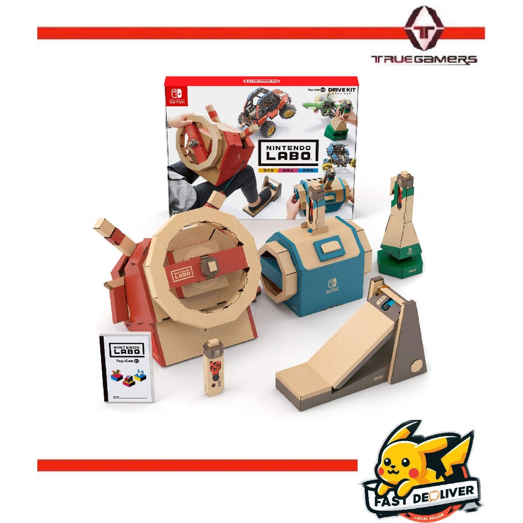 ニンテンドーラボトイコン3 ドライブK Amazon.com: Nintendo Labo Toy