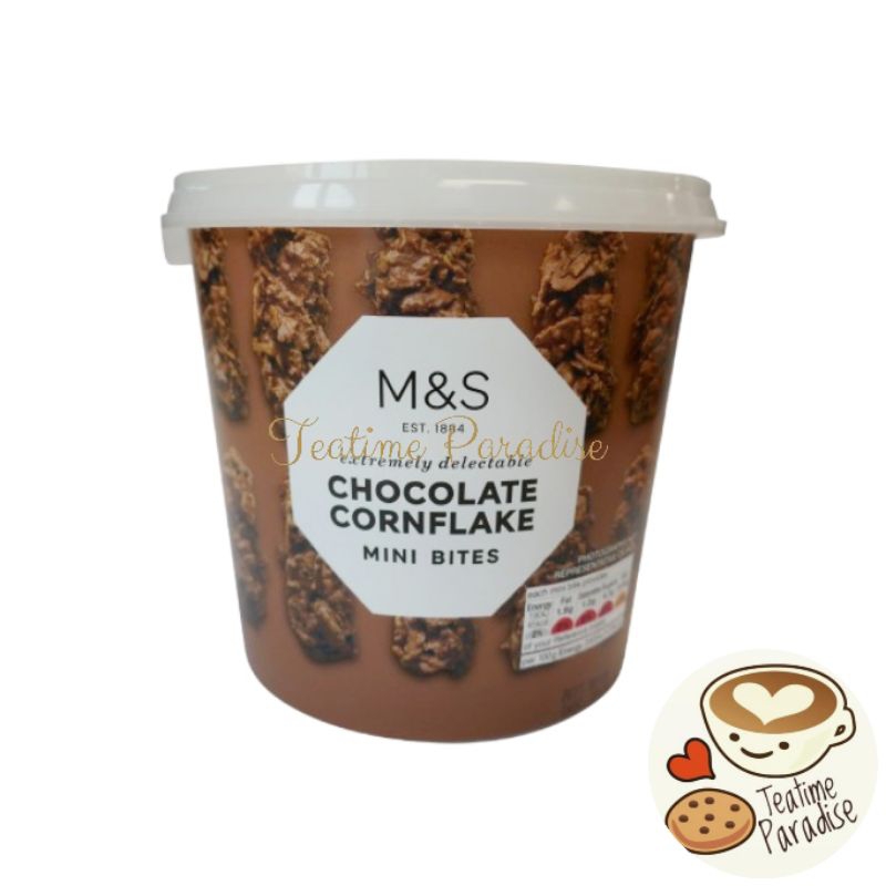 [Best Before17/12/2024] Marks & Spencer (M&S) Chocolate Cornflake Mini Bites 190g Shopee Malaysia