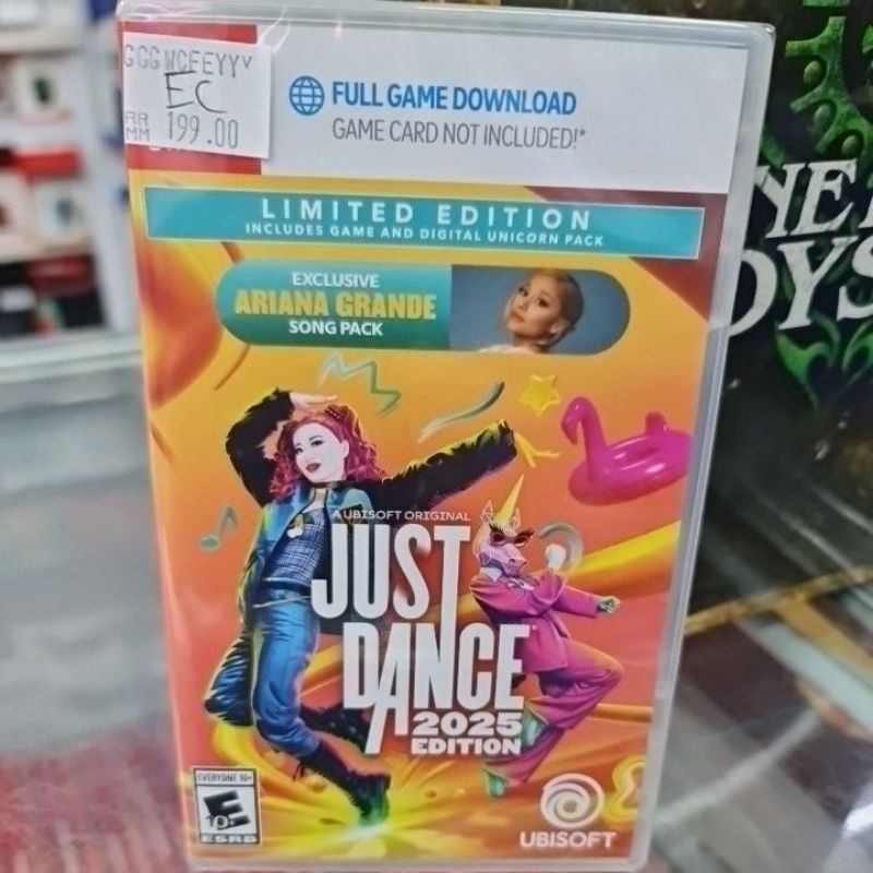 nintendo switch just dance 2025 edetion code only English Chinese us