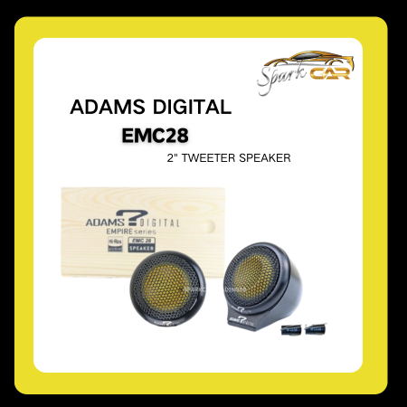 ADAMS DIGITAL EMPIRE SERIES 2-INCH (59MM) TWEETER SPEAKER EMC28 ...