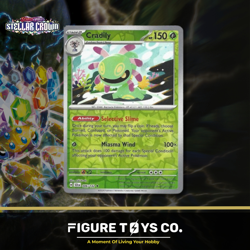 powerfulest pokemon card in the world Pokemon Ex: Holon Phantoms - Cradily - 002/110 main image 0