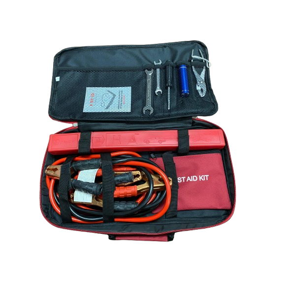 MITSUBISHI EMERGENCY KIT SET COME WITH SAFETY TRIANGLE MITSUBISHI EMERGENCY KIT SET COME WITH SAFETY TRIANGLE