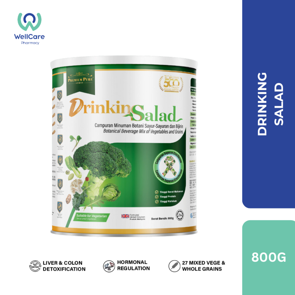 Premium Pure - Minuman Salad (Drinking Salad)- Detox & Cleanse ...