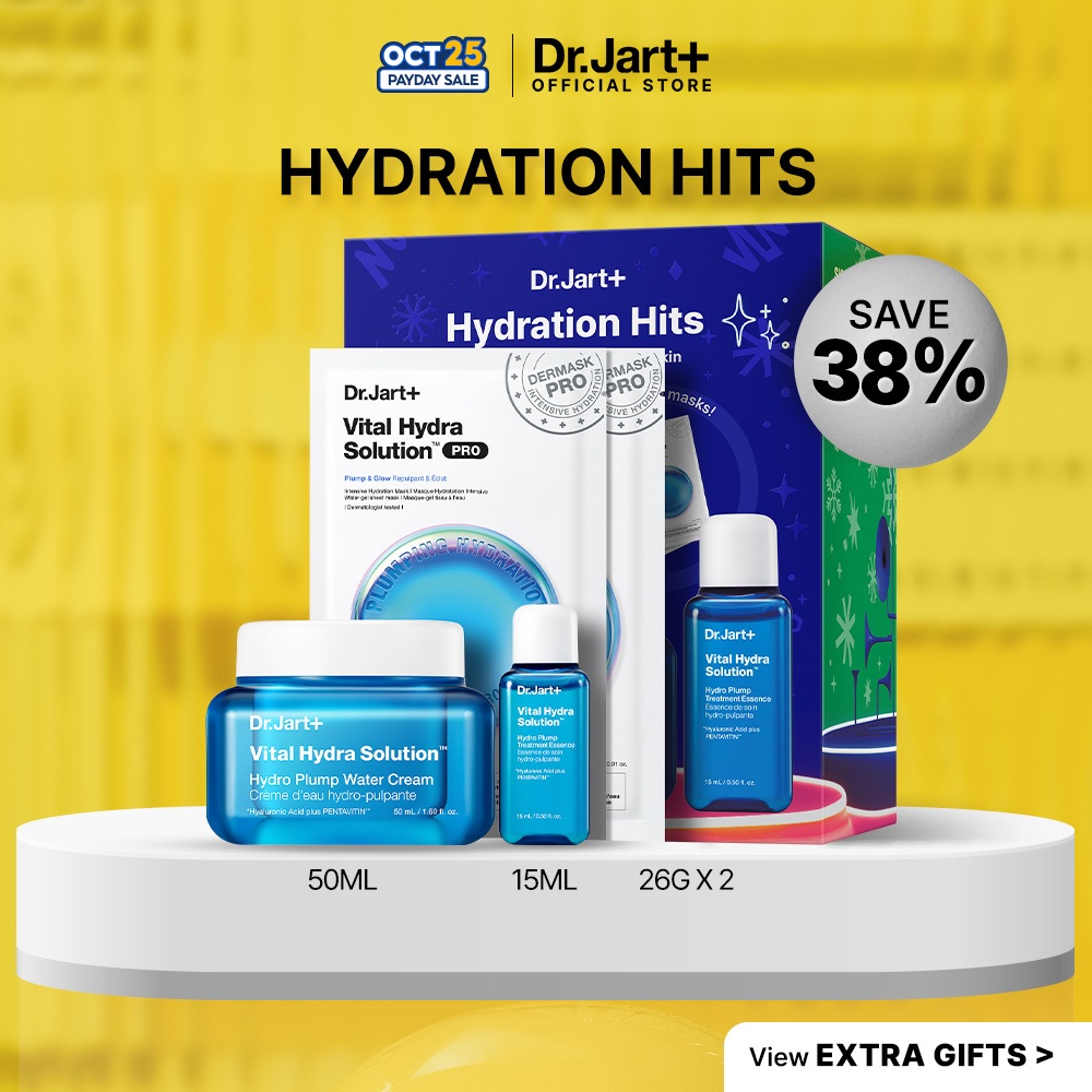 [Official Store] Dr Jart Hydration Hits Holiday Gift Set Toner