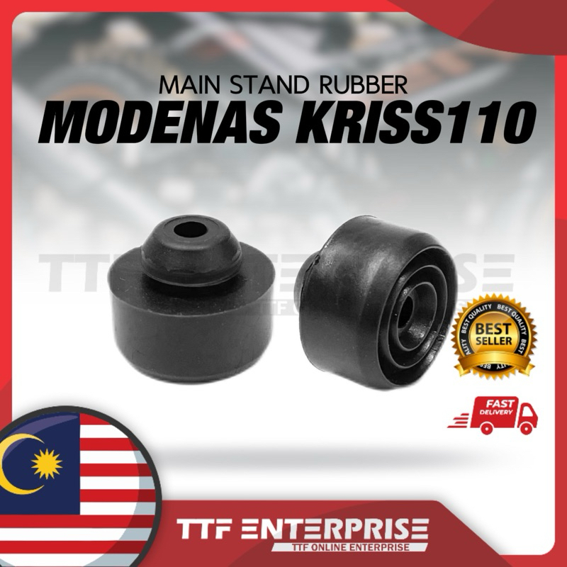 MODENAS KRISS110 MAIN STAND RUBBER DOUBLE STAND GETAH TONGKAT DUA GETAH ...