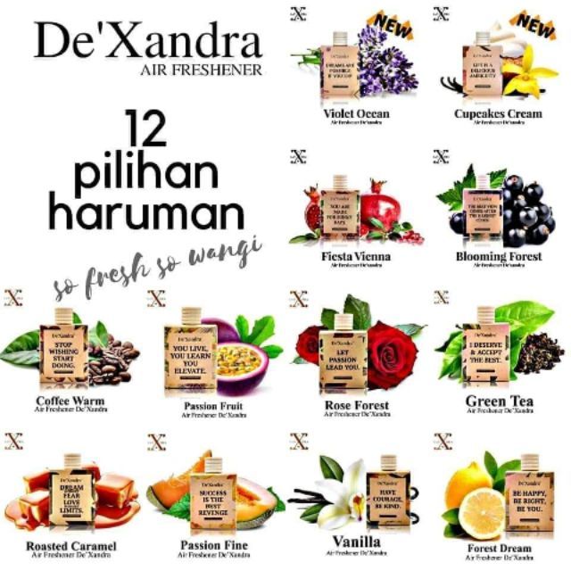 💯 Ori DeXandra Air Freshener & Car Perfume 10Ml Shopee Malaysia