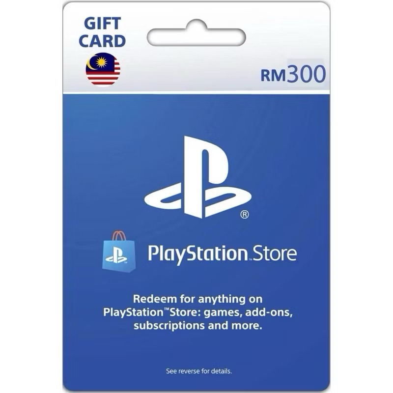 [MYR] PSN Wallet Prepaid Gift Card Playstation RM200 | RM300 Redeem ...