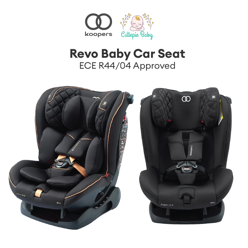 Koopers Revo Baby Car Seat | ECE R44/04 Approved | Newborn to 12 years ...