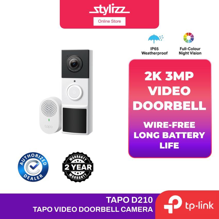 Tapo D210 TP-Link 2K 3MP Color Night Vision Smart Wireless Battery ...