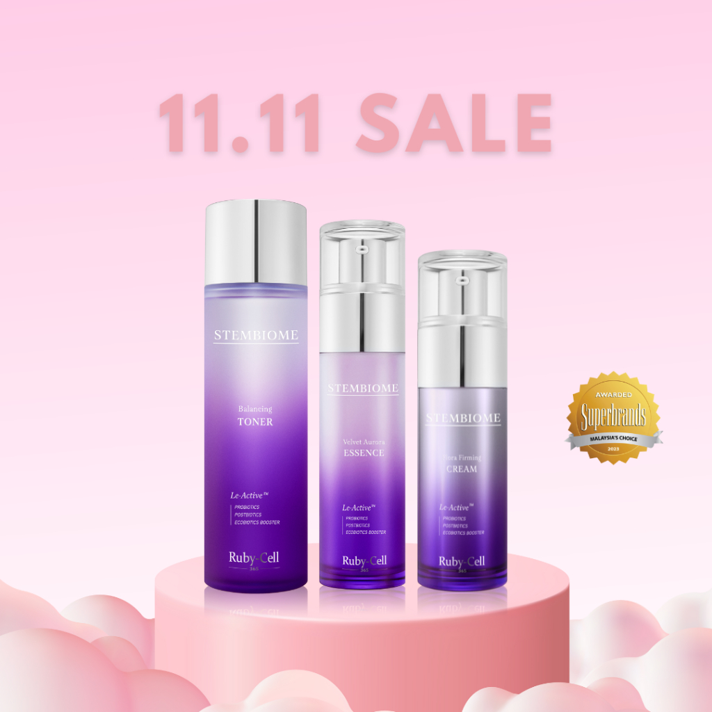 Ruby-Cell Stembiome Set (Toner, Essence, Cream) | Shopee Malaysia