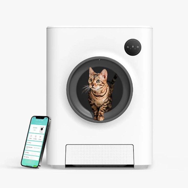 Pet Marvel Magic Cube Automatic Cat Litter Box Bekas Tandas Kucing