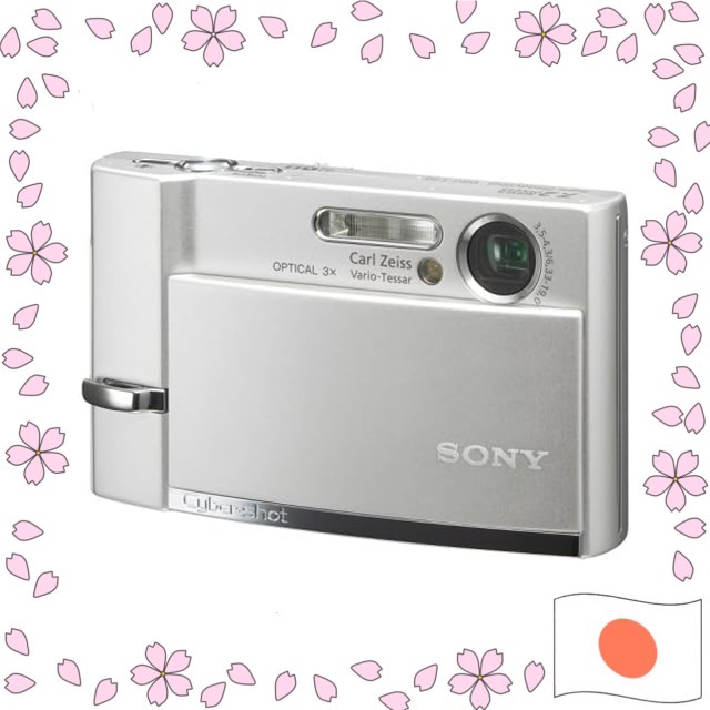 Sony Digital Camera Cyber-shot T30 Silver DSC-T30 S USED CAMERA