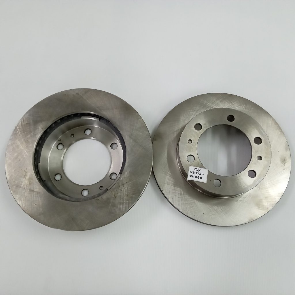 (1pair KH 43512-OK060) (297mm) (Front) Disc Rotor for Toyota Hilux Vigo ...