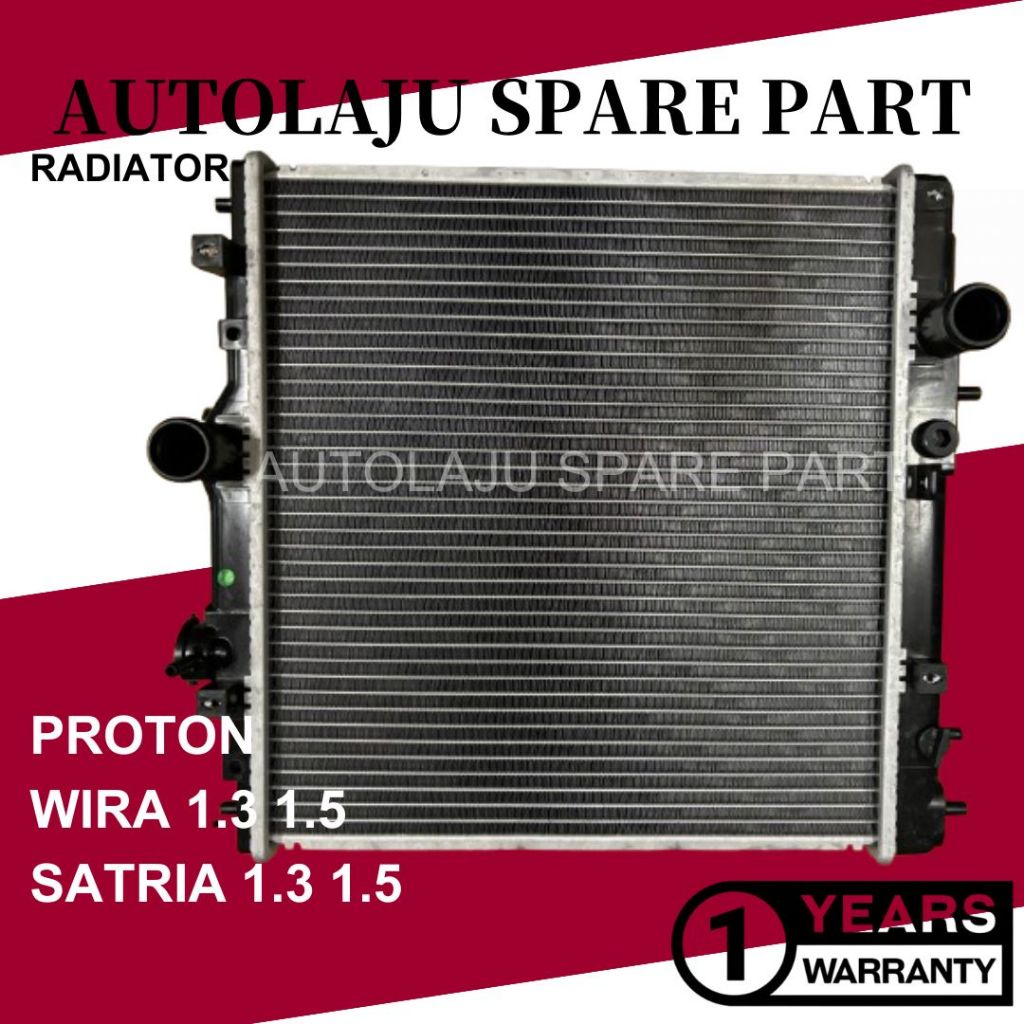 [PALING TEBAL] PROTON WIRA / SATRIA 1.3 1.5 MANUAL RADIATOR HIGH ...
