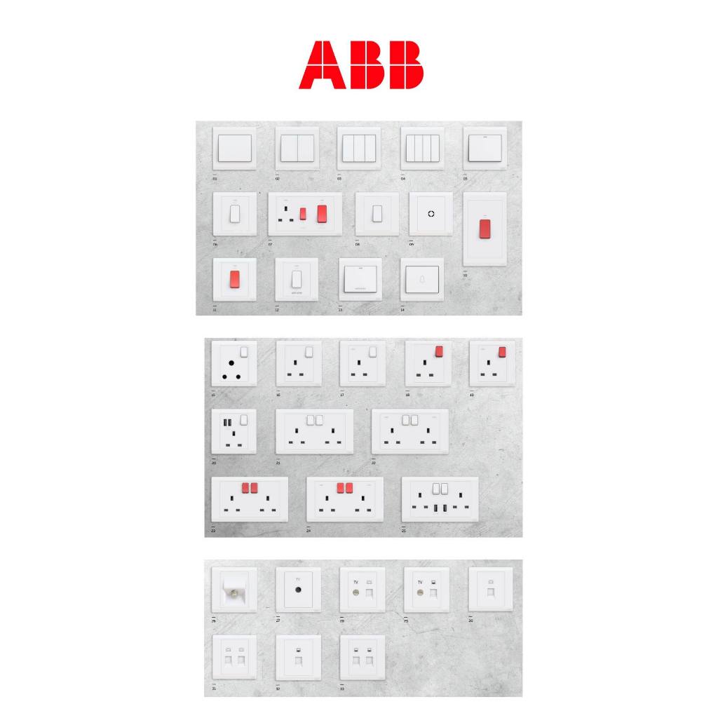 ABB INORA SWITCHES & SOCKETS (SIRIM) | Shopee Malaysia