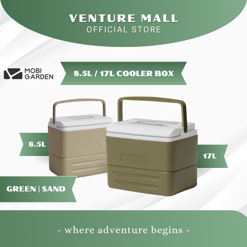 8.5L/17L Mobi Garden Cooler Box Outdoor Fishing Cooler Cooling Ice Box ...