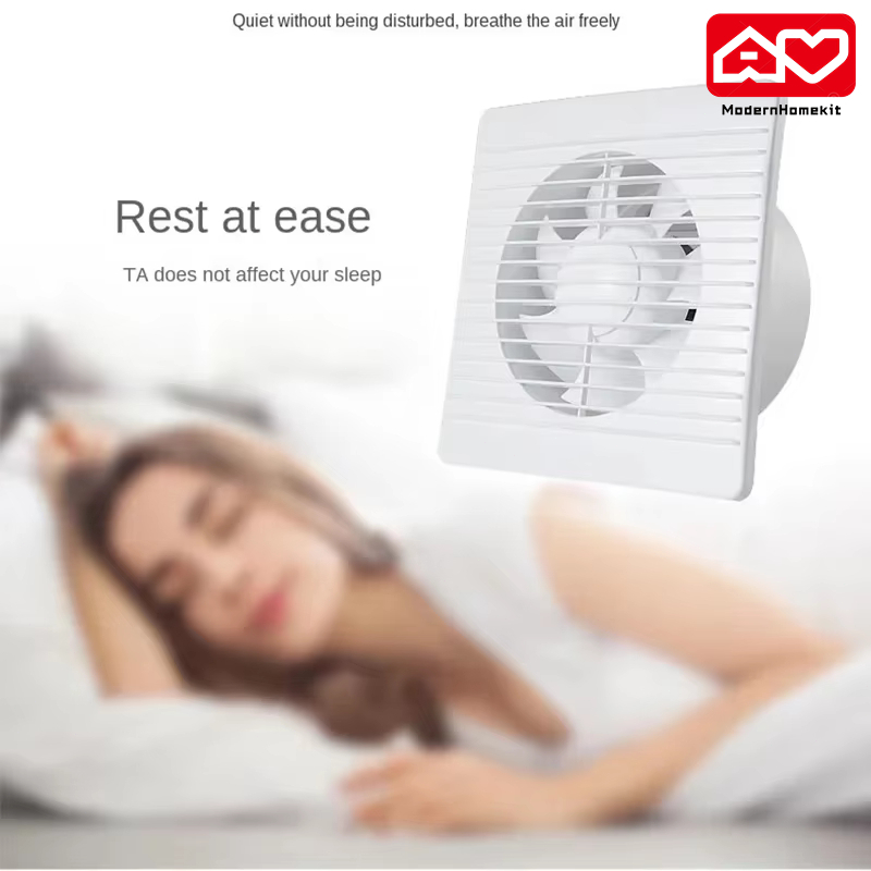8Inch Extractor Ventilation Fan Exhaust Air Blower High Speed Bathroom ...