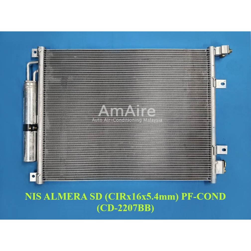Nissan Almera AIRCOND CONDENSER | Shopee Malaysia