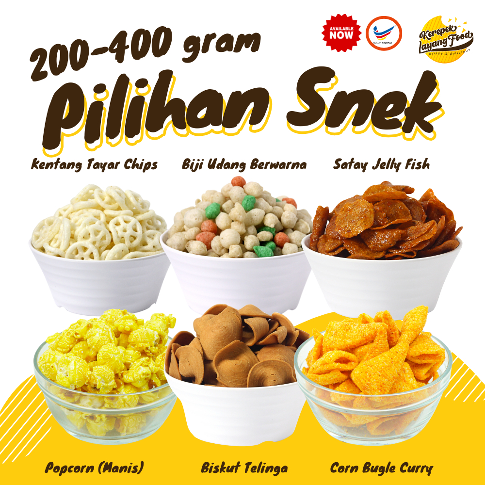 Pilihan Snek / Snacks Various Flavoured | Shopee Malaysia