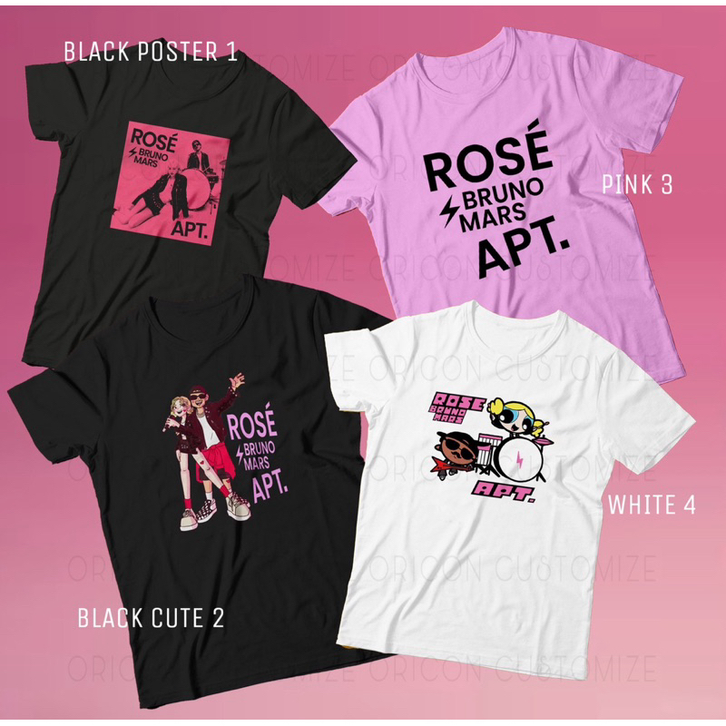 FASHION READY STOCK now trending Korea Kpop wear APT 100% cotton tshirt ...